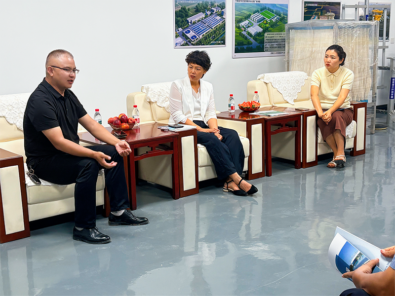 深入企业调研赋能绿色发展｜凤泉区政协联合民建党支调研1xbet官方app环保